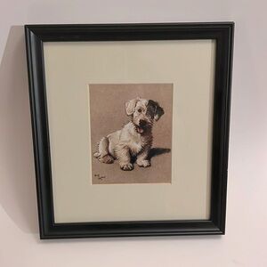 Framed print by artist Cecil Aldin “A Dozen Dogs or So”Sealyham Terrier 1928